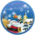 funny christmas live wallpaper android application logo